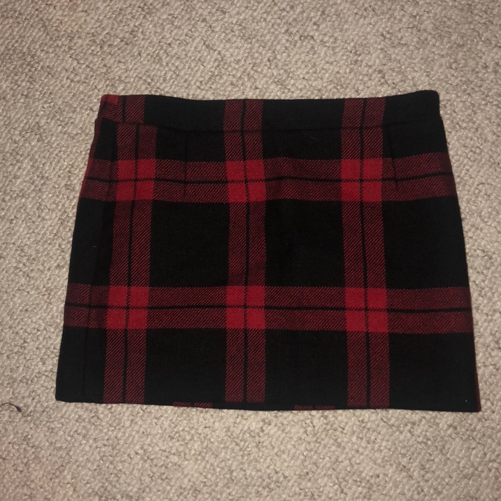 Vintage plaid skirt